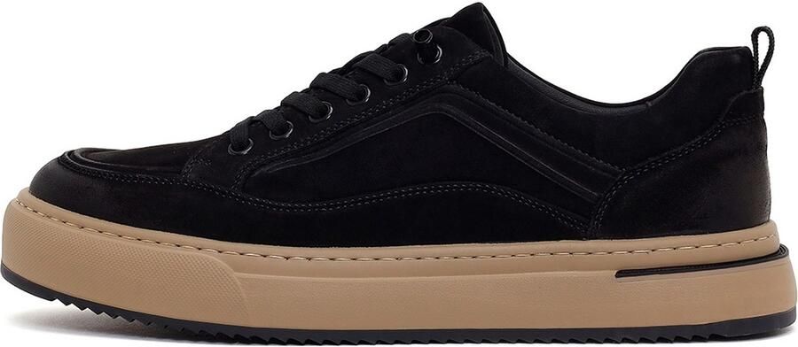 DERIMOD Casual Vetersneakers Leren Casual Vetersneakers