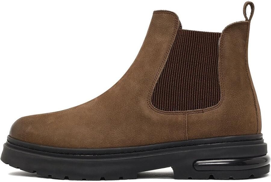 DERIMOD Chelsea Boots Nubuck Leather Chelsea