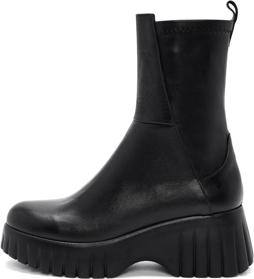 DERIMOD Chunky Plateau Laarzen Leren Chunky Plateau