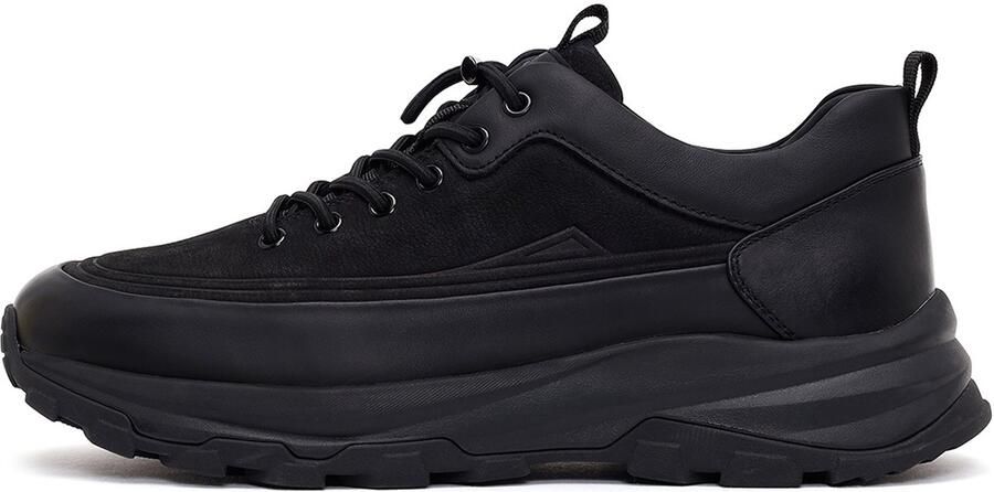 DERIMOD Chunky Sole Sneakers Echt Leren Chunky Sole