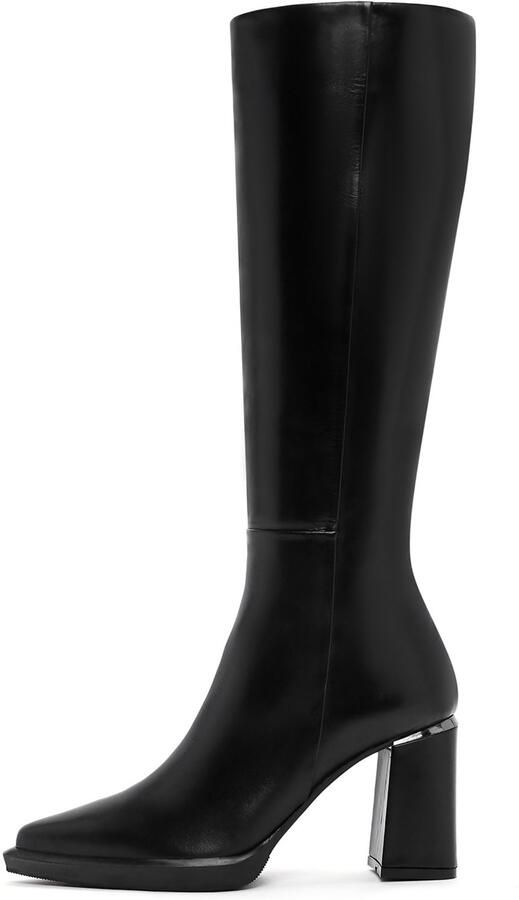 DERIMOD Heeled Boots Leather Heeled