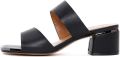 DERIMOD Heeled Mules Imitation Leather Heeled - Zwart