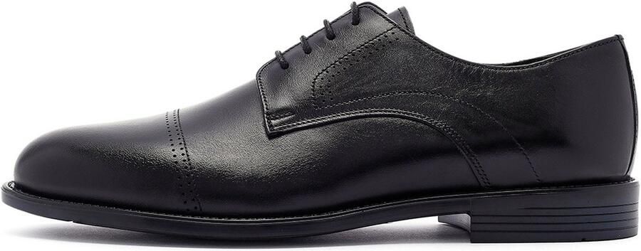 DERIMOD Klassieke Veterschoenen Leren Klassieke