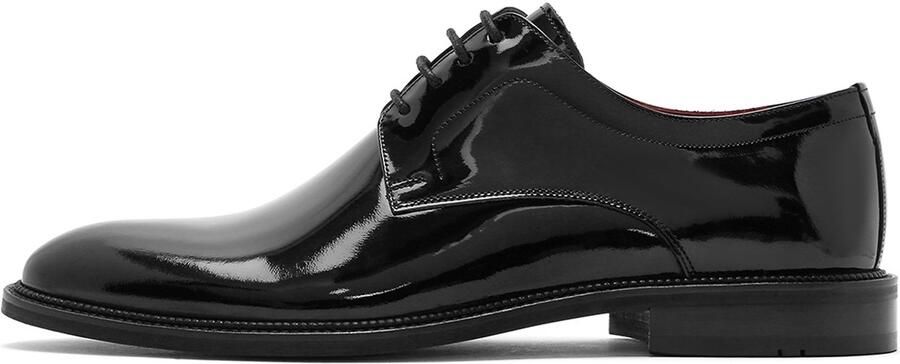 DERIMOD Klassieke Veterschoenen Patent Leren Casual