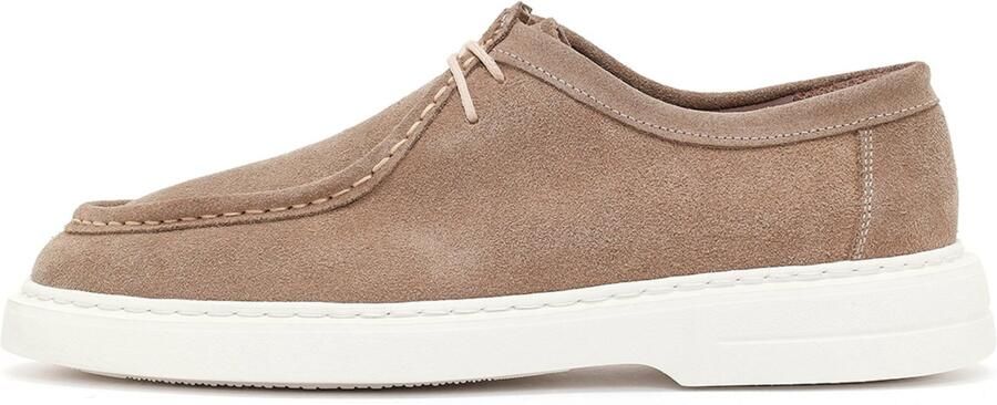 DERIMOD Klassieke Veterschoenen Suède Klassieke