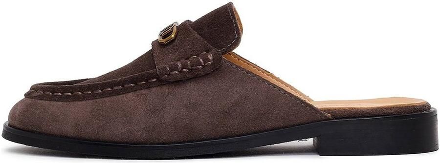 DERIMOD Mules Suede Leather - Foto 6