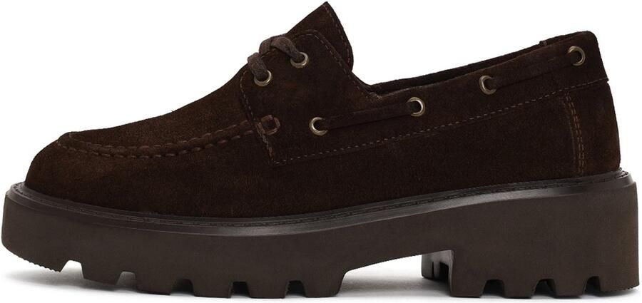 DERIMOD Plateau-loafers Leren Plateau-loafers - Foto 5