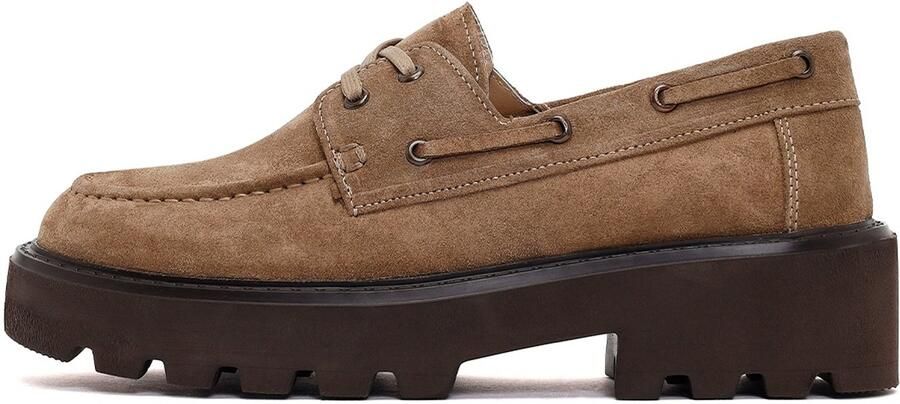 DERIMOD Plateau-loafers Leren Plateau-loafers