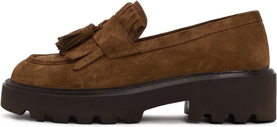 DERIMOD Plateau-Tasselloafers Suède Plateau-Tasselloafers - Foto 5
