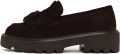 DERIMOD Plateau-Tasselloafers Suède Plateau-Tasselloafers - Bruin