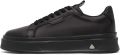 DERIMOD Platform Sneakers Echt Leren Platform - Zwart