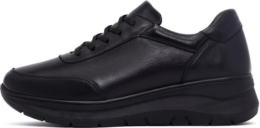 DERIMOD Platformsneakers Leren Platformsneakers