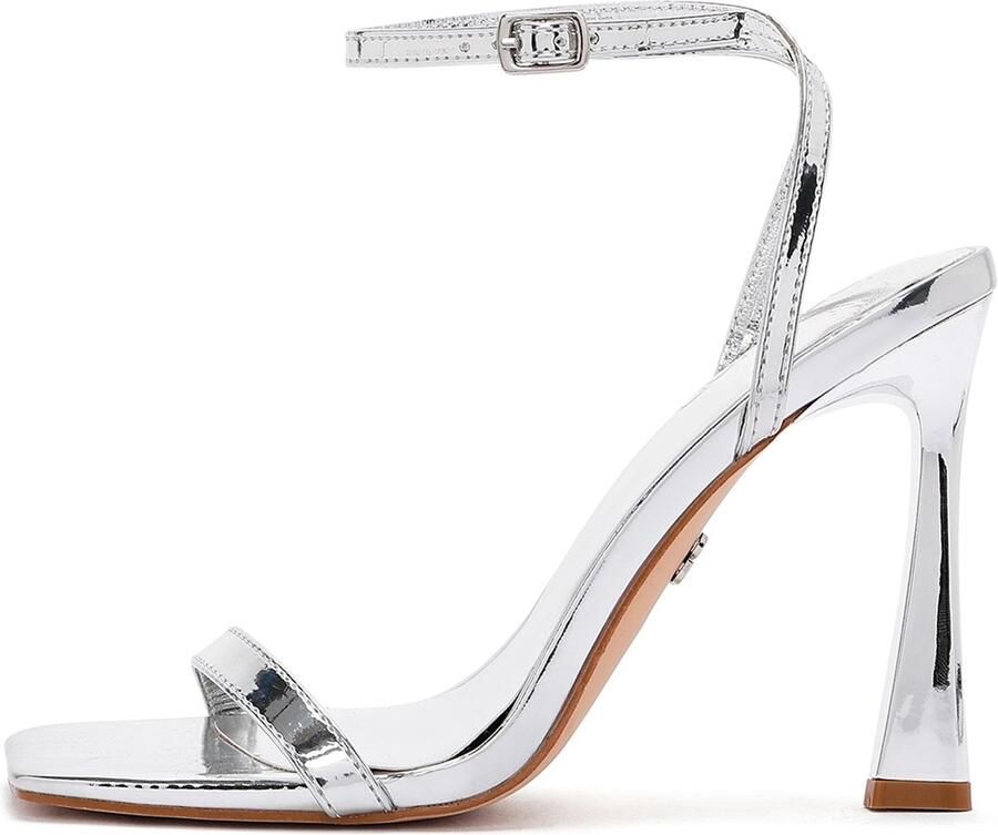 DERIMOD Sandalen Met Hoge Hak Imitation Leren High Heel