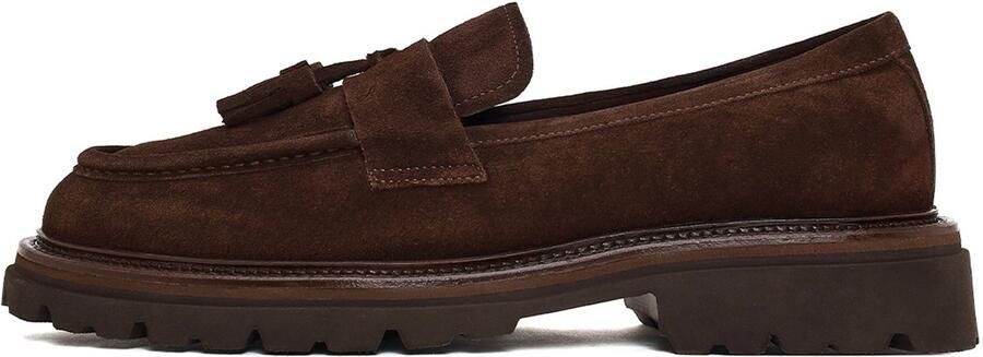 DERIMOD Slip-On Loafers Suède Slip-On