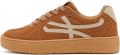 DERIMOD Sneakers Imitation Leren - Lichtbruin