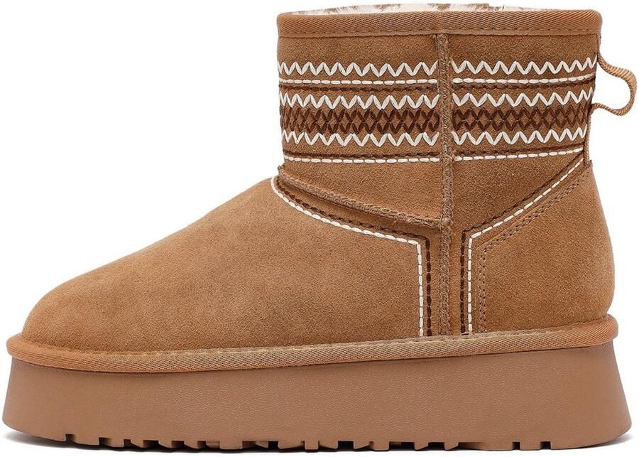 DERIMOD Teddy Boots Suede Leather Teddy