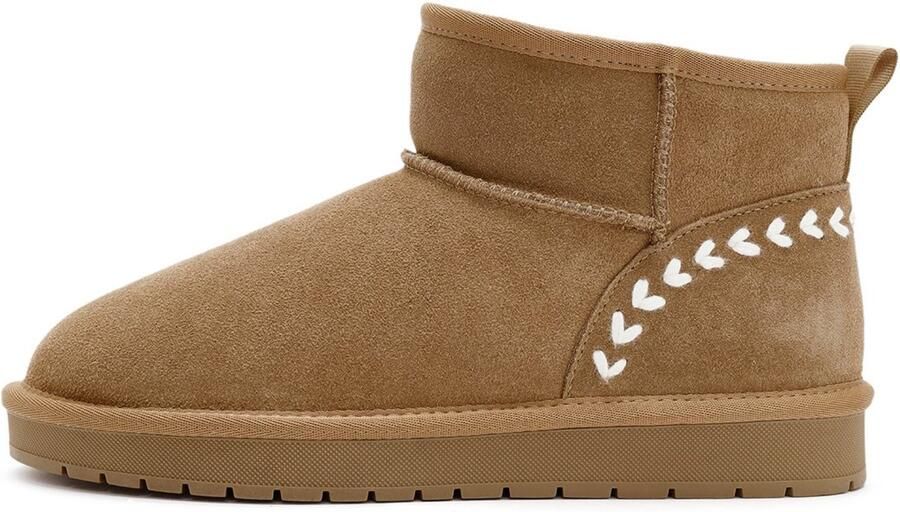 DERIMOD Teddy Boots Suede Leather Teddy