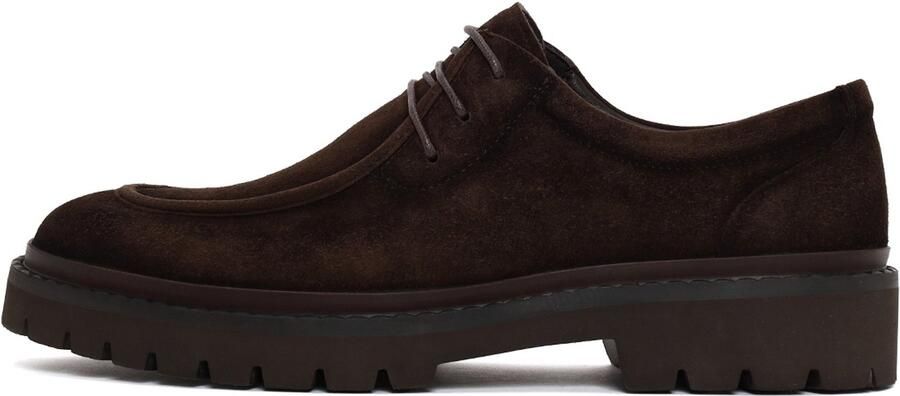 DERIMOD Veterschoenen Derby Leren Veterschoenen Derby