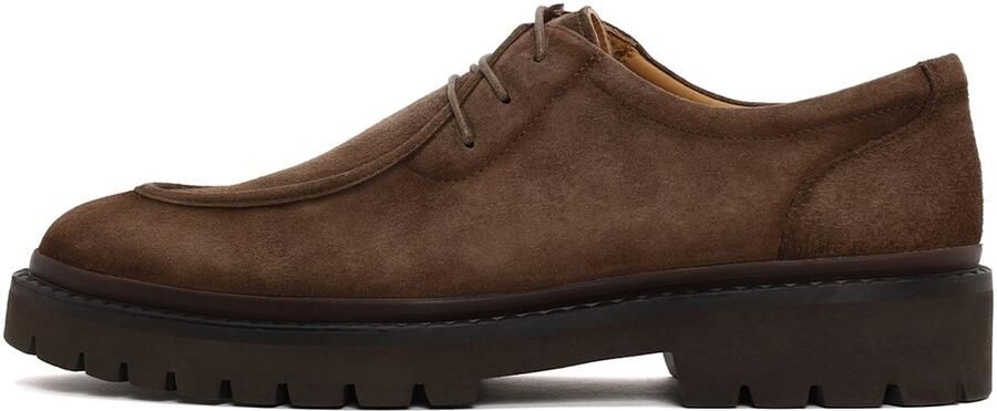 DERIMOD Veterschoenen Derby Leren Veterschoenen Derby