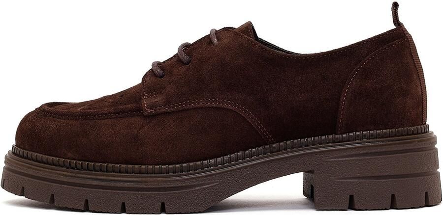 DERIMOD Veterschoenen Derby Suède Veterschoenen Derby