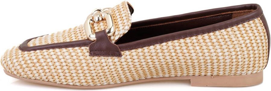 DESA Ballerina's Canvas Bruin Vrouwen