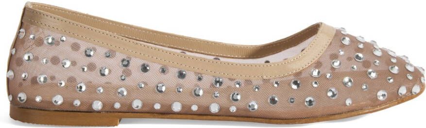DESA Ballerina's Canvas Nude Vrouwen Schoenpunt: Ronde