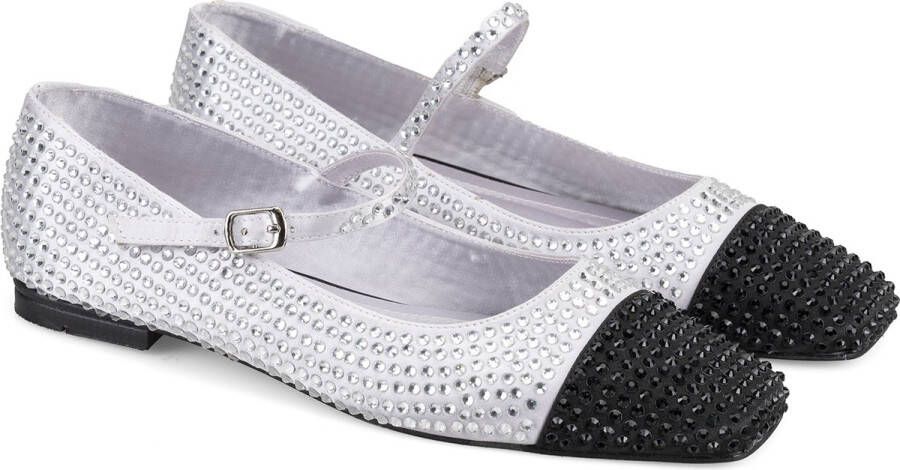 DESA Ballerina's Canvas Zilver Vrouwen