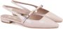 DESA Ballerina's Imitatieleer Roze Vrouwen Schoenpunt: Nez pointu - Thumbnail 2
