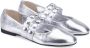 DESA Ballerina's Imitatieleer Zilver Vrouwen Schoenpunt: Nez rond - Thumbnail 2