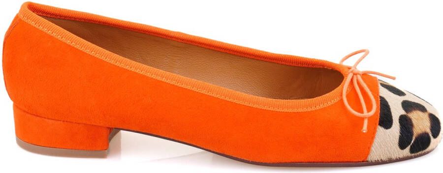 DESA Ballerina's Suède Oranje Vrouwen