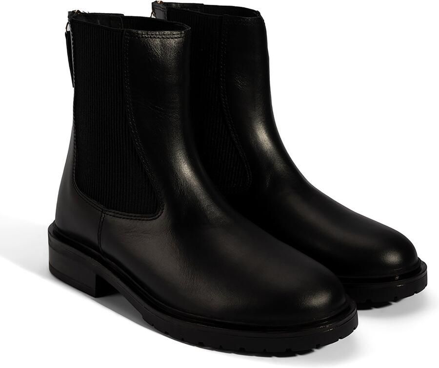 DESA Laarzen Suède Zwart Vrouwen Schoenpunt: Ronde