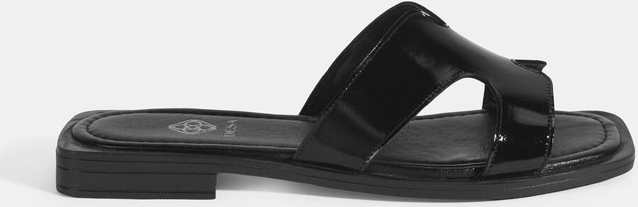 DESA Muiltje Imitatieleer Zwart Vrouwen Schoenpunt: Nez ouvert