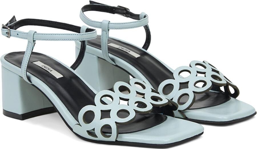 DESA Sandalen Suède Blauw Vrouwen Schoenpunt: Nez ouvert