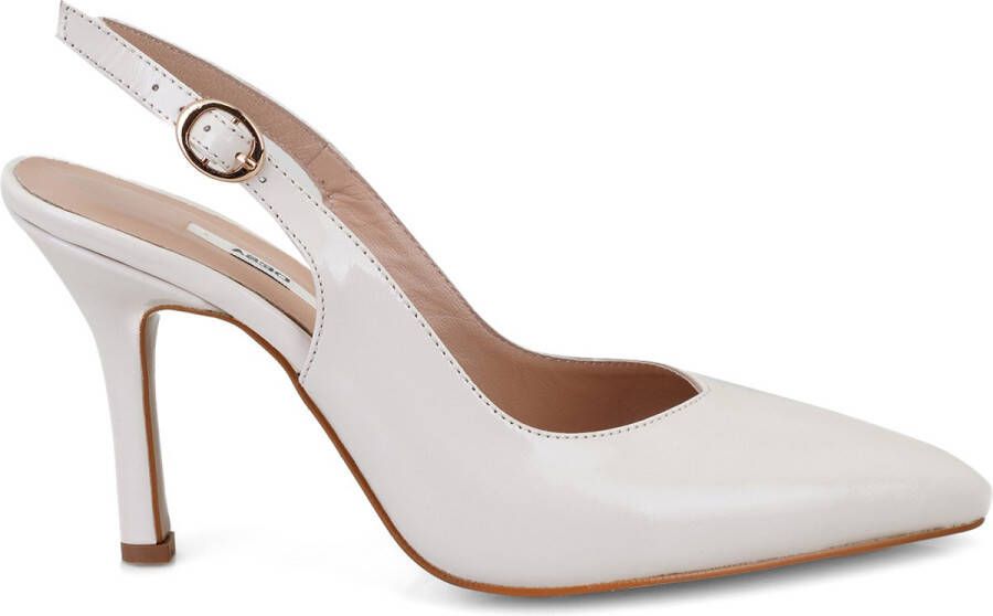 DESA Hakken Imitatieleer Beige Vrouwen