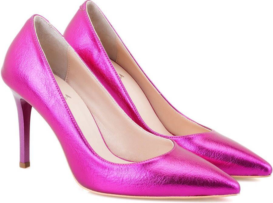 DESA Hakken Imitatieleer Roze Vrouwen Schoenpunt: Puntige
