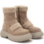 DESA Laarzen Imitatieleer Beige Vrouwen Schoenpunt: Nez rond - Thumbnail 1