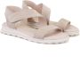 DESA Sandalen Canvas Beige Vrouwen Schoenpunt: Nez rond - Thumbnail 1