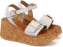 DESA Sandalen Suède Beige Vrouwen Schoenpunt: Nez ouvert - Thumbnail 1