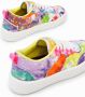 Desigual Gedrukte Multicolor Sneakers met Veters Multicolor Dames - Thumbnail 1