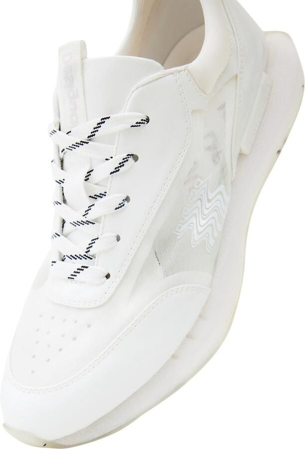 Desigual Jogger Colour Logo sneakers met veters - Foto 3