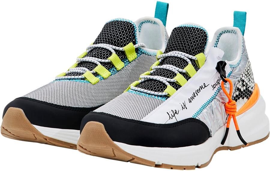 Desigual Moon Zipper Snake veterschoenen - Foto 2