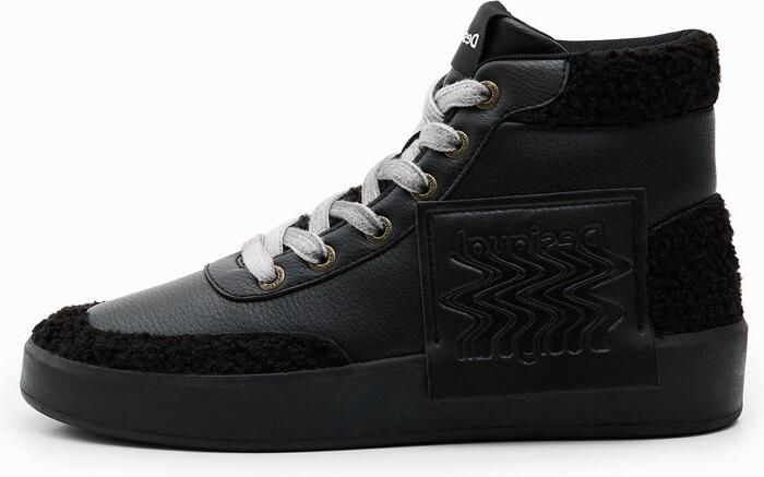 Desigual Damestrainers Fancy Patch Black Dames