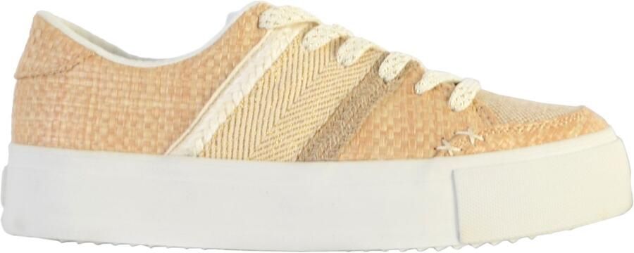 Desigual Street Natural sneakers met veters - Foto 3