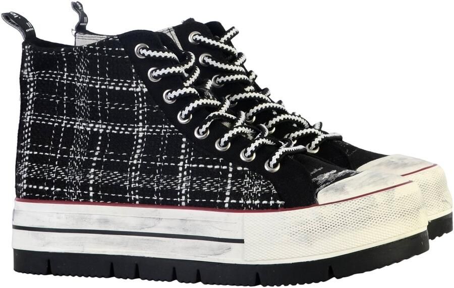 Desigual Zwarte Sneakers voor Vrouwen Black Dames