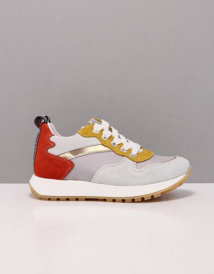 Develab Meisjes Veterschoenen 41334-399 Sneaker Geel - Foto 7