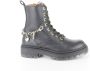 Develab 41444 Veterboots Laarzen Met Veters Meisjes Kids Zwart - Thumbnail 15