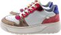 Develab 41882 Lage sneakers Leren Sneaker Meisjes Goud - Thumbnail 5