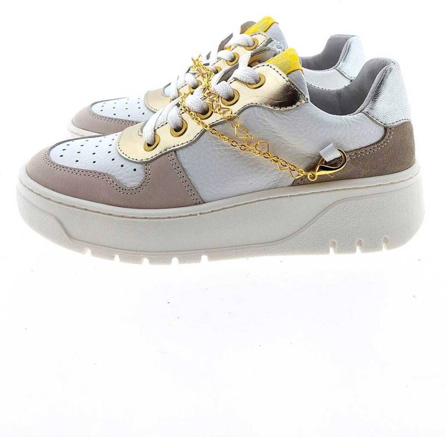 Develab 41908 sneaker beige combi