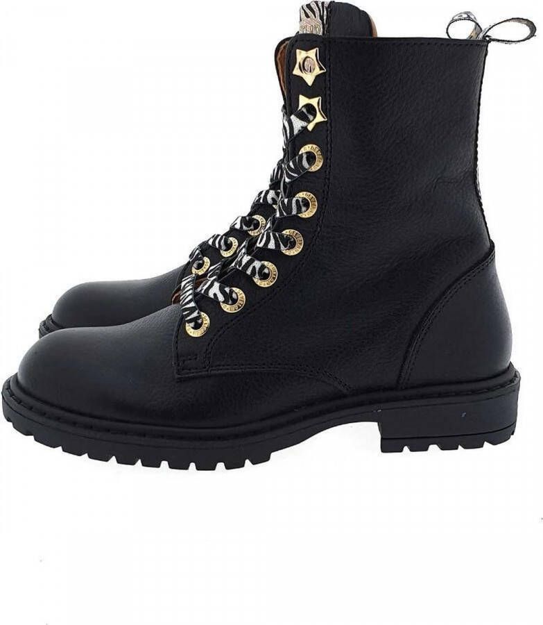 Develab 42132 veter boots zwart