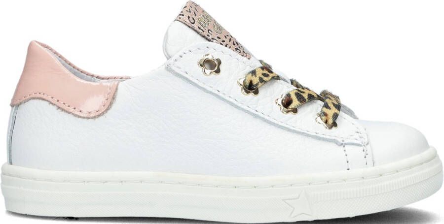 Develab 42618 Kinderen MeisjesLage schoenen Kleur Wit beige - Schoenen.nl